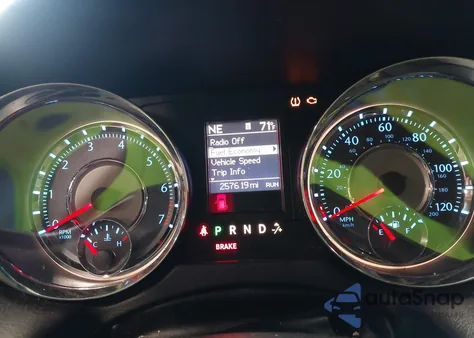 2013 Chrysler Town & Country Touring из США, поврежденный, VIN 2C4RC1BG7DR594516